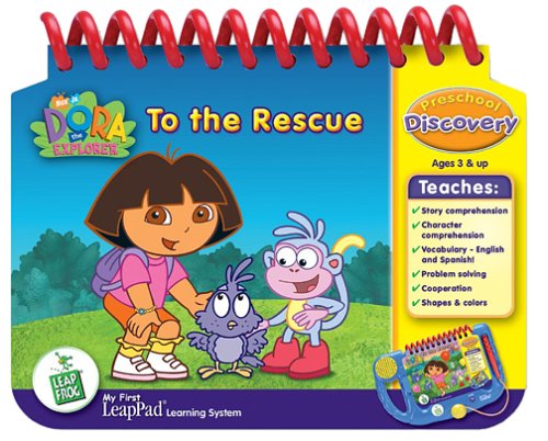 Toys: LeapFrog My First LeapPad Educational Book. Dora The Explorer To the Rescue