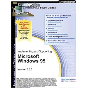 CramSession's Implementing and Supporting Microsoft Windows 95 : Certification Study Guide