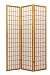 Classic Original Design - 6ft. Authentic Japanese Double Lattice Window Pane Shoji Privacy Screen - 4 Colors - 4 Sizes