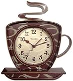UPC 844220005526 product image for Westclox 32038 Coffee Mug Quartz Wall Clock | upcitemdb.com