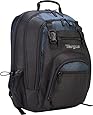 Targus XL Backpack Designed for 17-Inch Notebooks, Black with Blue Accents (TXL617)