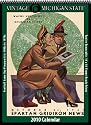 Vintage Michigan State Spartans 2010 Football Program Calendar