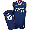 LeBron James Jersey: adidas Navy Replica #23 Cleveland Cavaliers Jersey
