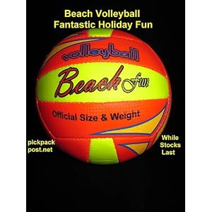 Beach Volleyball Day Glo Beach Volley Ball Net Ball