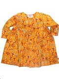 Harvest Long Sleeve Dress by Zutano - Multi-colored - 6-12 Mths
