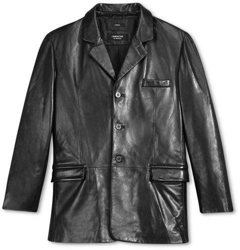 Claiborne  Lambskin Leather Blazer