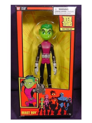  Cartoon Network Teen Titans Figure - 10" Beast Boy Action Figure
