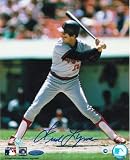 Fred Lynn Autographed Los Angeles Angels 8x10 Photo