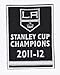 2012 Stanley Cup Final Champions Banner Los Angeles Kings Opening Night Jersey Patch