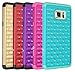 Galaxy S6 Edge Plus Case, Style4U Studded Rhinestone Crystal Bling Hybrid Armor Case Cover for Samsung Galaxy S6 Edge Plus / S6 Edge + with 1 Style4U Stylus [Hot Pink/Hot Pink]