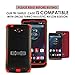 Suitable for Droid Turbo XT1254 Case, High Impact Rugged Tri Shield Protective Hybrid Cover with Built in Kickstand and Clear Screen Protector Film Autumn Camouflage