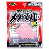 エコギア(ECOGER) メバル職人 ストローテールグラブスリム 091 クリアーピンクグロウホロ 2インチ
