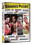 MANO DE PIEDRA DURAN VS SUGAR RAY LEONARD, MANNY PACQUIAO VS JUAN MANUEL MARQUEZ