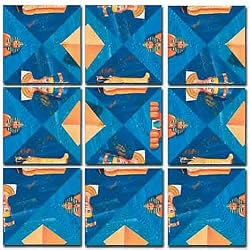 Ancient Egypt Scramble Squares Puzzle