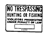 Hy Ko No Trespassing Hunting Or Fishing Sign 4500 Lube Sizer