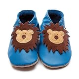 Inch Blue Leo Blue Baby Shoes, Soft shoes, Baby girl, 0-6 monthsby Inch Blue