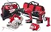 Factory-Reconditioned Milwaukee 0923-85 18-Volt Ni-Cad 3-Tool Combo Kit
