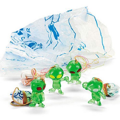 Vinyl Mini Alien Paratroopers (4 dz)