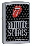 Zippo Rolling Stories Street Chrome Pocket Lighter