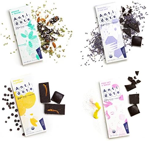 Antidote - Organic / Vegan Chocolate Bars (Mixed Pack)