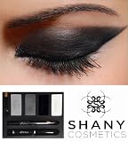 SHANY smokey eyes -Eyeshades,mascara,eyeliner - Matt Black