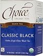 Choice Organic Black Tea, 16-Count Box (Pack of 6)