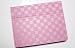 Pink Textured Canvas Damier iPad 2 Protective Case Cover