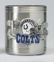 Indianapolis Colts Stainless Steel & Pewter Can Cooler