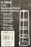 Judge Jf02 Round Saucepan Stand 5tier Chrome  from Judge