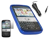 iTALKonline ProGel TRIO BLUE Soft GEL Case/Cover/Skin, LCD Screen/Scratch P ....