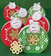 Martha Stewart Crafts Holiday Scandinavian Poinsettia Treat Bag