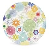 Portmeirion Crazy Daisy 13-Inch Rimmed Platter
