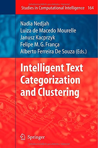intelligent text categorization and clustering studies in computational intelligence