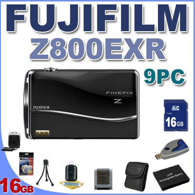 Fujifilm Z800EXR 12 MP Digital Point and Shoot 