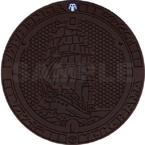 Gotochi manhole coaster Yokohama Nippon Maru ver. (japan import)