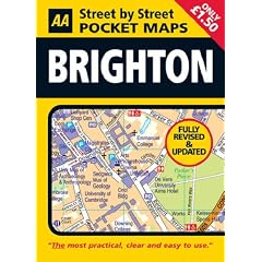 AA Street by Street Pocket Map Brighton (AA Street by Street)