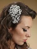 Jewel Encrusted Wedding Comb