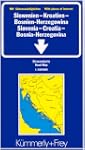 Carte routi�re et touristique : Croat...