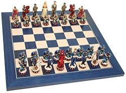 19" Civil War Chess Set