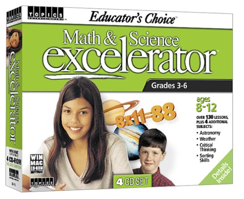 Educator's Choice Math and Science Excelerator Grades 3-6