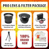 CANON DIGITAL REBEL XT XTI Limited Edition Lens & Filter Set Includes Wide Angle Lens, Macro Lens, 3.6X Telephoto Lens, 3 Piece Filter + Mini Tripod, Lens Cleaning Kit + More, Lenses Will Attach to Any of the Following canon EF-S 28-135mm, EF-S 18-135mm, EF-S 15-85mm Canon EF-S 18-200mm