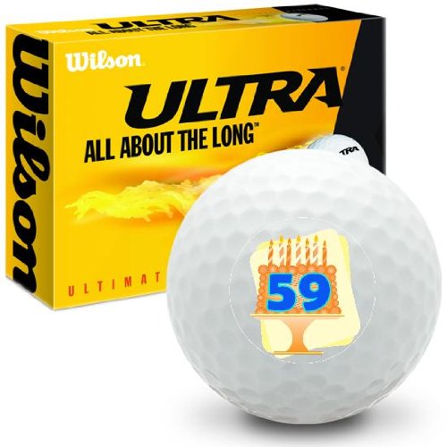 59th Birthday - Wilson Ultra Ultimate Distance Golf Balls