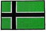 Vinland Viking Flag Embroidered Patch Norway Leif Erickson Norwegian Emblem