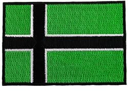 Vinland Viking Flag Embroidered Patch Norway Leif Erickson Norwegian Emblem