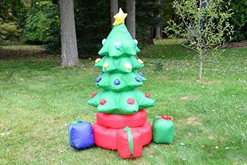 Airblown Inflatable Rotating Christmas Tree 5 Feet