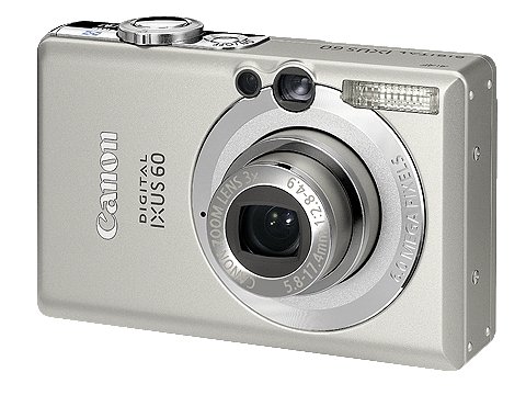 Buy Canon IXUS 60 Digital Camera - Silver (6.0MP, 3x Optical Zoom) 2.5" LCD online at Discounted New and Used prices. Delivered to your door with Off-The-Bookshelf.