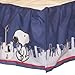 Bedtime Originals Hip Hop Snoopy 3 Piece Crib Bedding Set, Blue