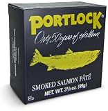 Port Chatham Smoked Salmon Pate, 3.5-Ounce Cans in Black Boxes (Pack of 6)