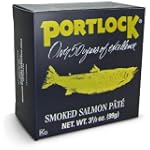 Port Chatham Smoked Salmon Pate, 3.5-Ounce Cans in Black Boxes (Pack of 6)