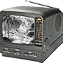 Action ACN-3518 5" Portable Black & White TV with AM/FM Radio